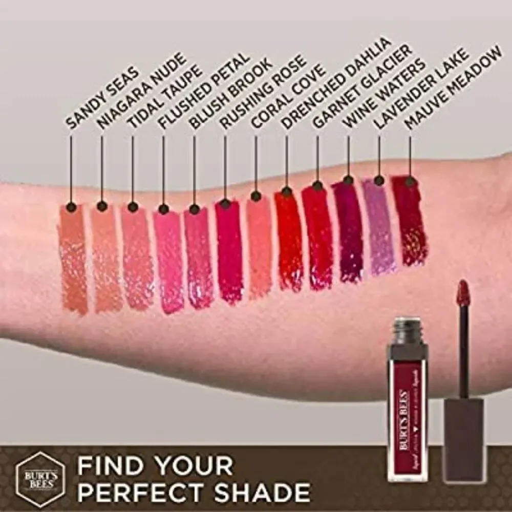 Burt's Bees Bundle of Burt's Bees Lipstick lip‎ balm red dahlia lily lake